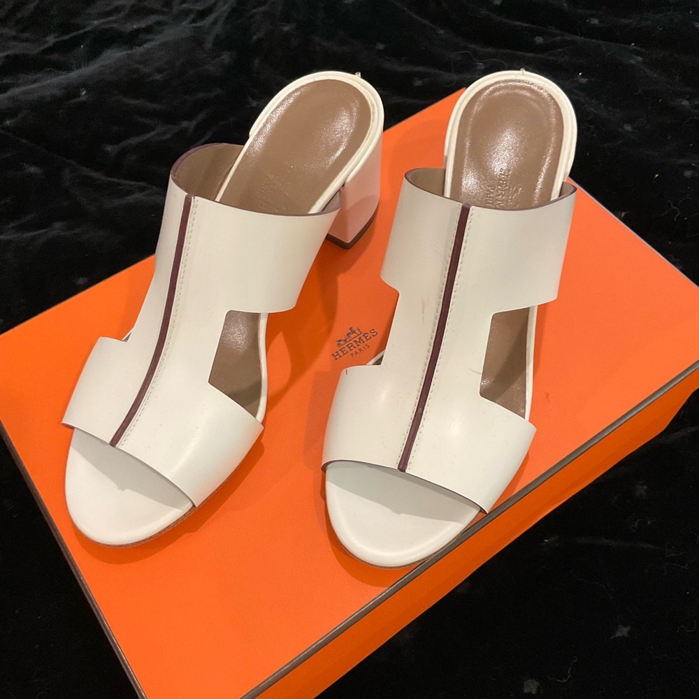 Hermes Ostia Sandals size 37